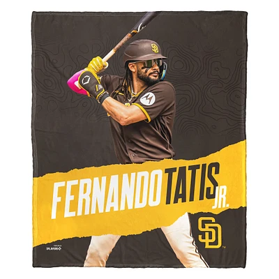 The Northwest Group Fernando Tatis Jr. San Diego Padres 50" x 60" Player Silk Touch Throw Blanket