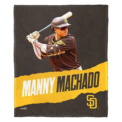The Northwest Group Manny Machado San Diego Padres 50" x 60" Player Silk Touch Throw Blanket