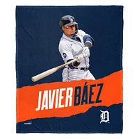 The Northwest Group Javier Baez Detroit Tigers 50" x 60" Player Silk Touch Throw Blanket