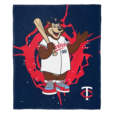 The Northwest Group Minnesota Twins 50" x 60" Mascot Silk Touch Throw Blanket