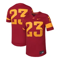 Men's Nike #23 Cardinal Iowa State Cyclones Untouchable Football Replica Jersey