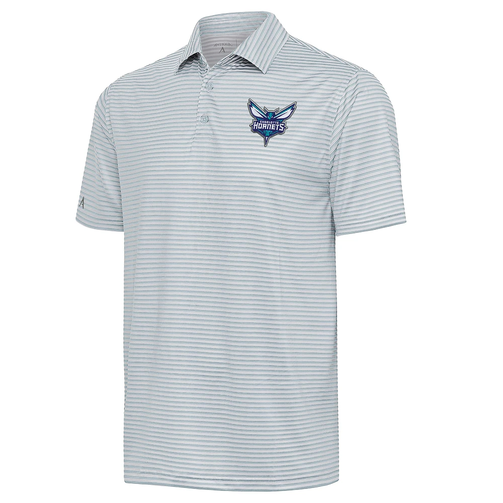 Men's Antigua Charlotte Hornets Skills Polo