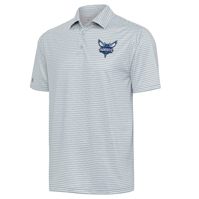 Men's Antigua Charlotte Hornets Skills Polo