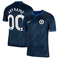 Men's Nike Navy Chelsea 2023/24 Away Stadium Replica Custom Jersey