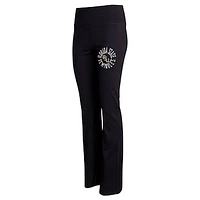 Women's Concepts Sport Black Florida State Seminoles Enclave Tri-Blend Flared Leggings