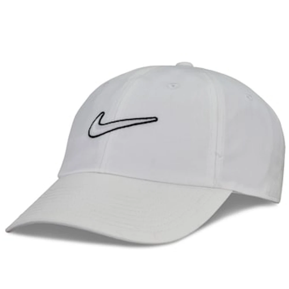 Nike White Club Swoosh Adjustable Hat