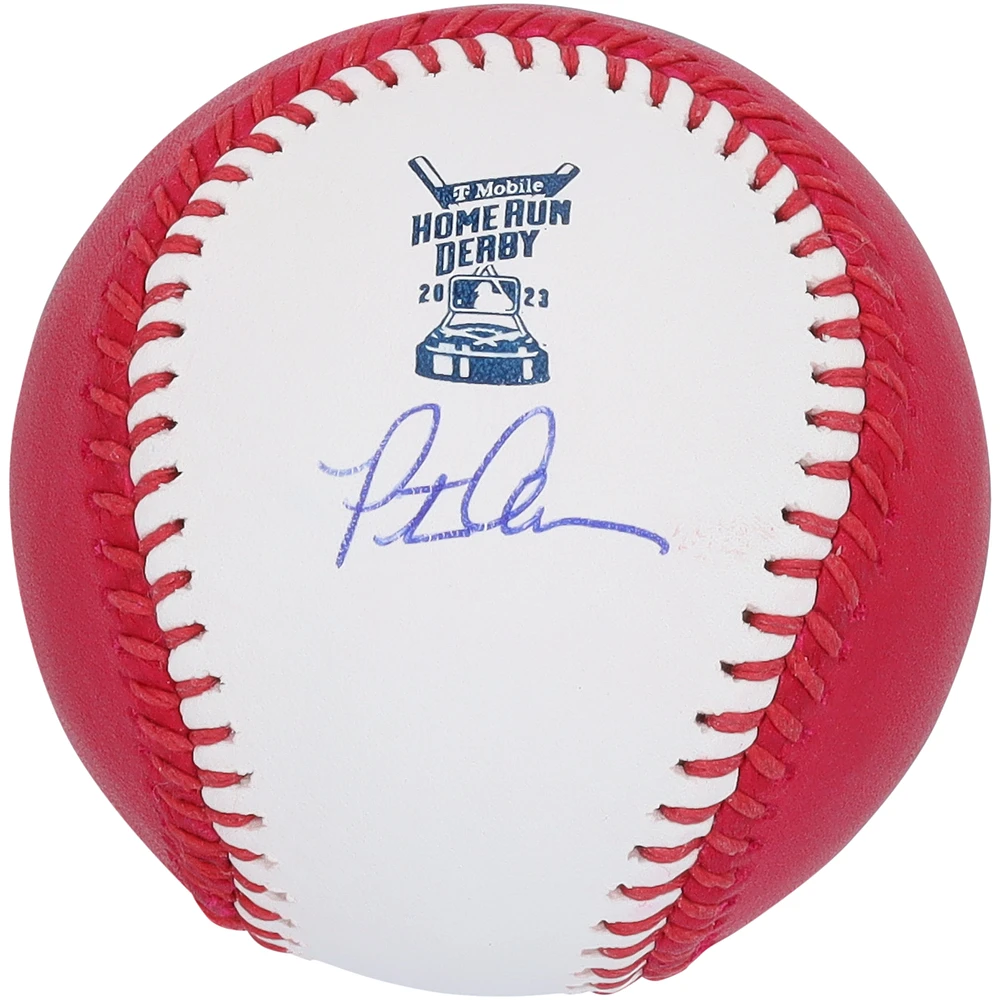 Pete Alonso New York Mets Autographed 2023 Home Run Derby Money Ball Baseball
