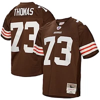 Men's Mitchell & Ness Joe Thomas Brown Cleveland Browns Legacy Replica Jersey