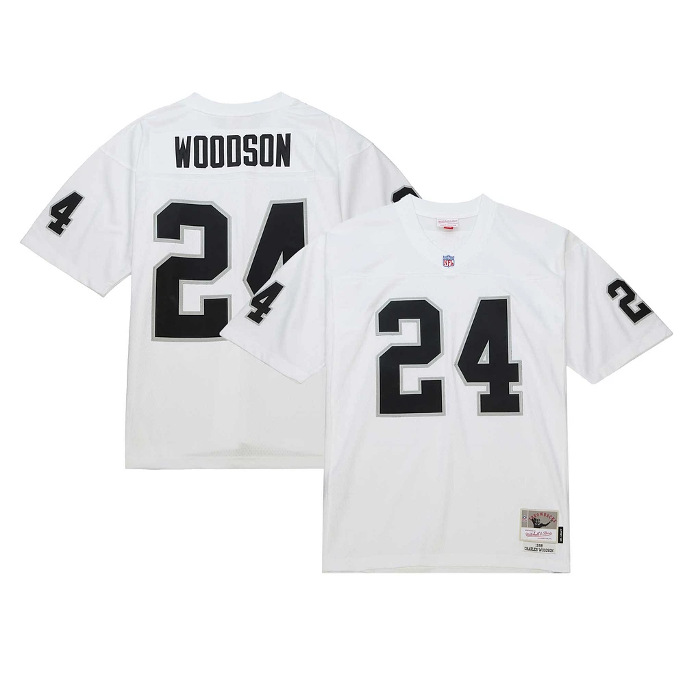 Men's Mitchell & Ness Charles Woodson Las Vegas Raiders Legacy Replica Jersey