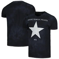 Men's Black Stone Temple Pilots No. 4 T-Shirt