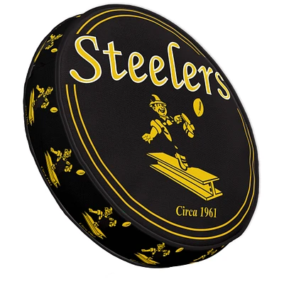 Pegasus  Pittsburgh Steelers Gridiron Classic 15" Circle Plushlete Pillow