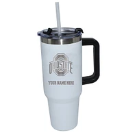 The Memory Company  Ohio State Buckeyes Personalized White 40oz. Colossal Tumbler