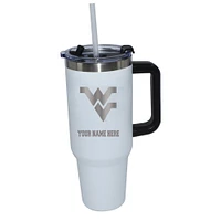 The Memory Company  West Virginia Mountaineers Personalized White 40oz. Colossal Tumbler