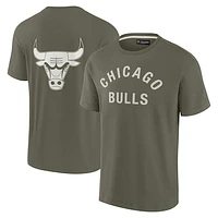 Unisex Fanatics Olive Chicago Bulls Elements Super Soft Short Sleeve T-Shirt