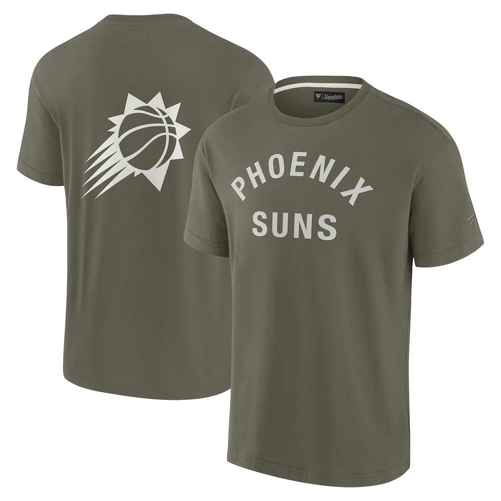 Unisex Fanatics Olive Phoenix Suns Elements Super Soft Short Sleeve T-Shirt