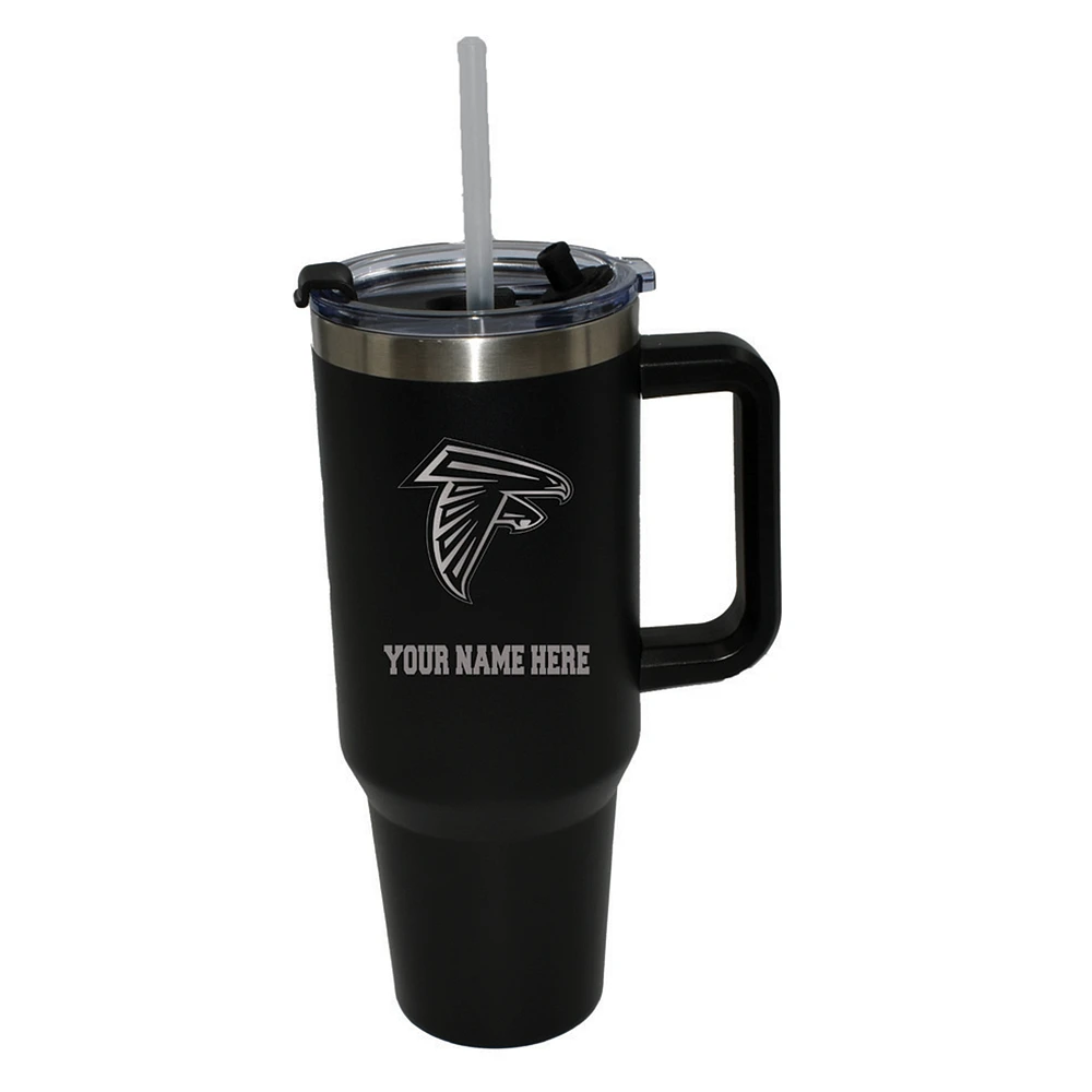 The Memory Company Atlanta Falcons Personalized Black 40oz. Colossal Tumbler