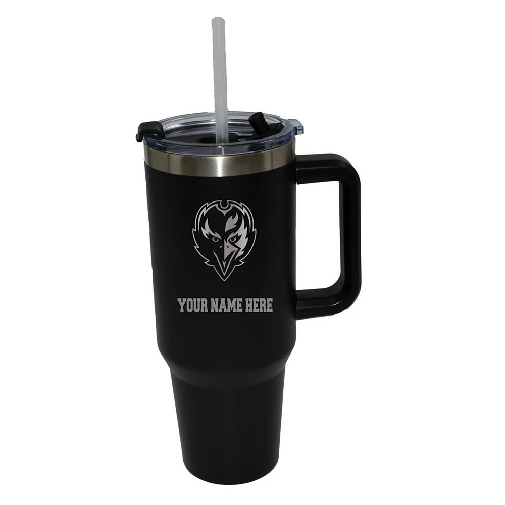The Memory Company Baltimore Ravens Personalized Black 40oz. Colossal Tumbler