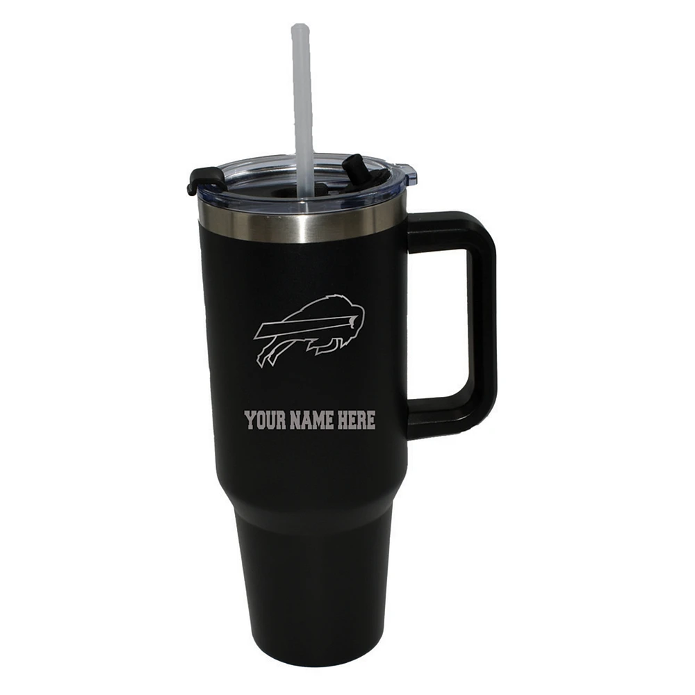 The Memory Company Buffalo Bills Personalized Black 40oz. Colossal Tumbler