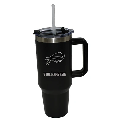 The Memory Company  Buffalo Bills Personalized Black 40oz. Colossal Tumbler