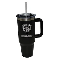The Memory Company  Chicago Bears Personalized Black 40oz. Colossal Tumbler