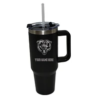 The Memory Company  Chicago Bears Personalized Black 40oz. Colossal Tumbler
