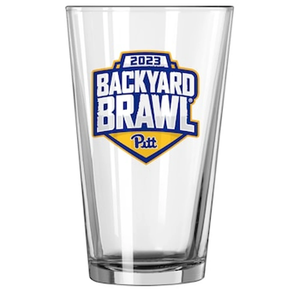 Pitt Panthers 2023 Backyard Brawl 16oz. Pint Glass