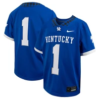 Youth Nike # Royal Kentucky Wildcats Football Game Jersey