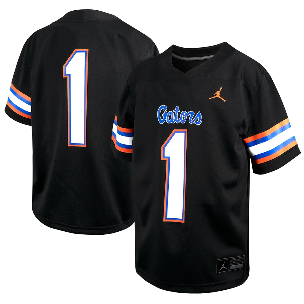 Youth Jordan Brand # Black Florida Gators Alternate Game Jersey