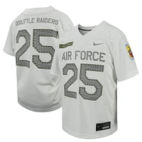 Youth Nike # White Air Force Falcons Football Game Jersey