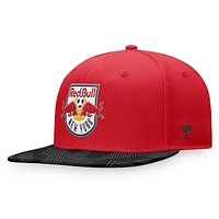 Men's Fanatics Red New York Red Bulls Iconic Defender Snapback Hat