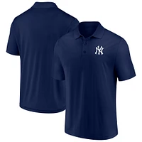 Men's Fanatics Navy New York Yankees Primary Logo Polo