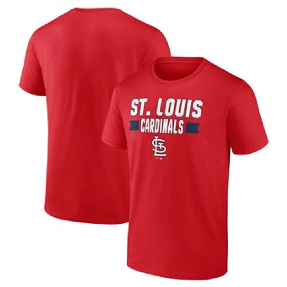 Men's Fanatics  Red St. Louis Cardinals Close Victory T-Shirt