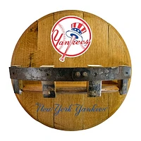 Imperial  New York Yankees Reclaimed 22" Oak Bar Shelf
