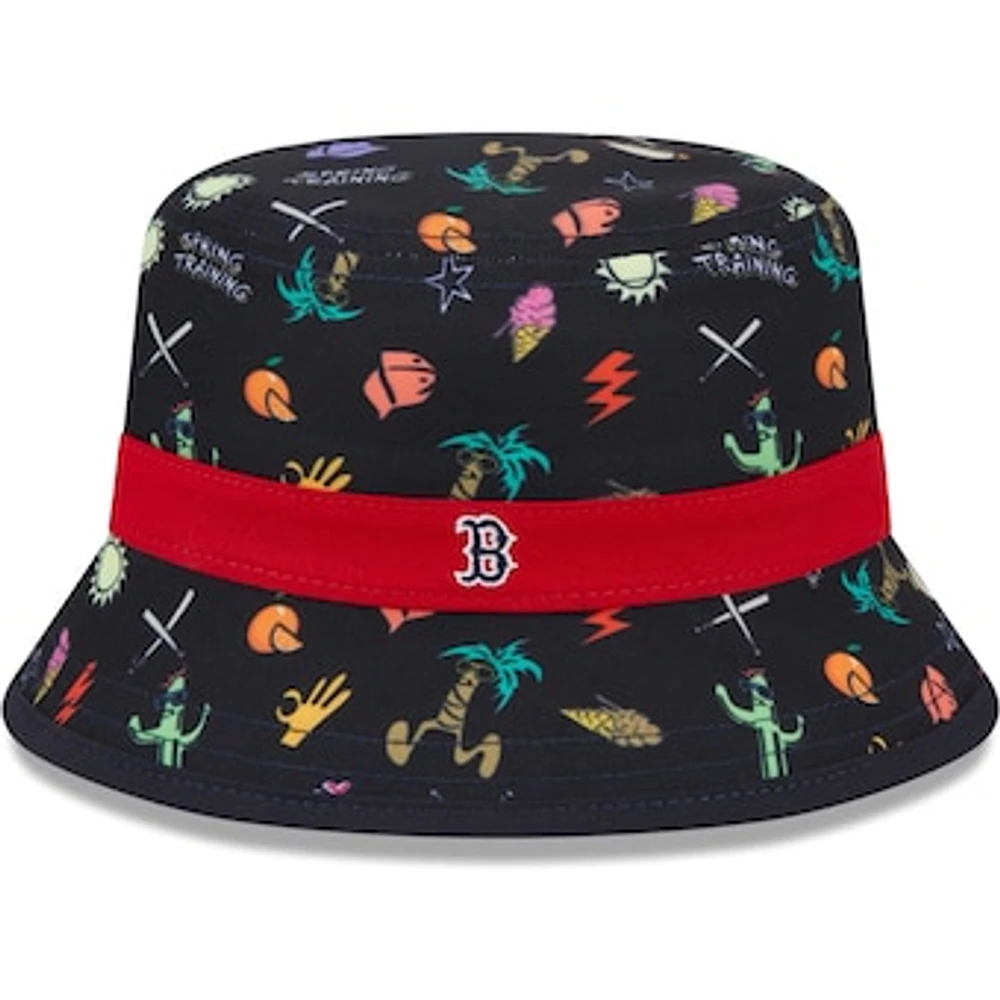 Toddler New Era Navy Boston Red Sox Spring Training Icon Bucket Hat