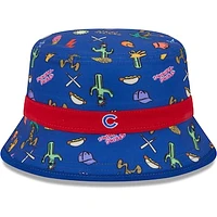 Toddler New Era Royal Chicago Cubs Spring Training Icon Bucket Hat