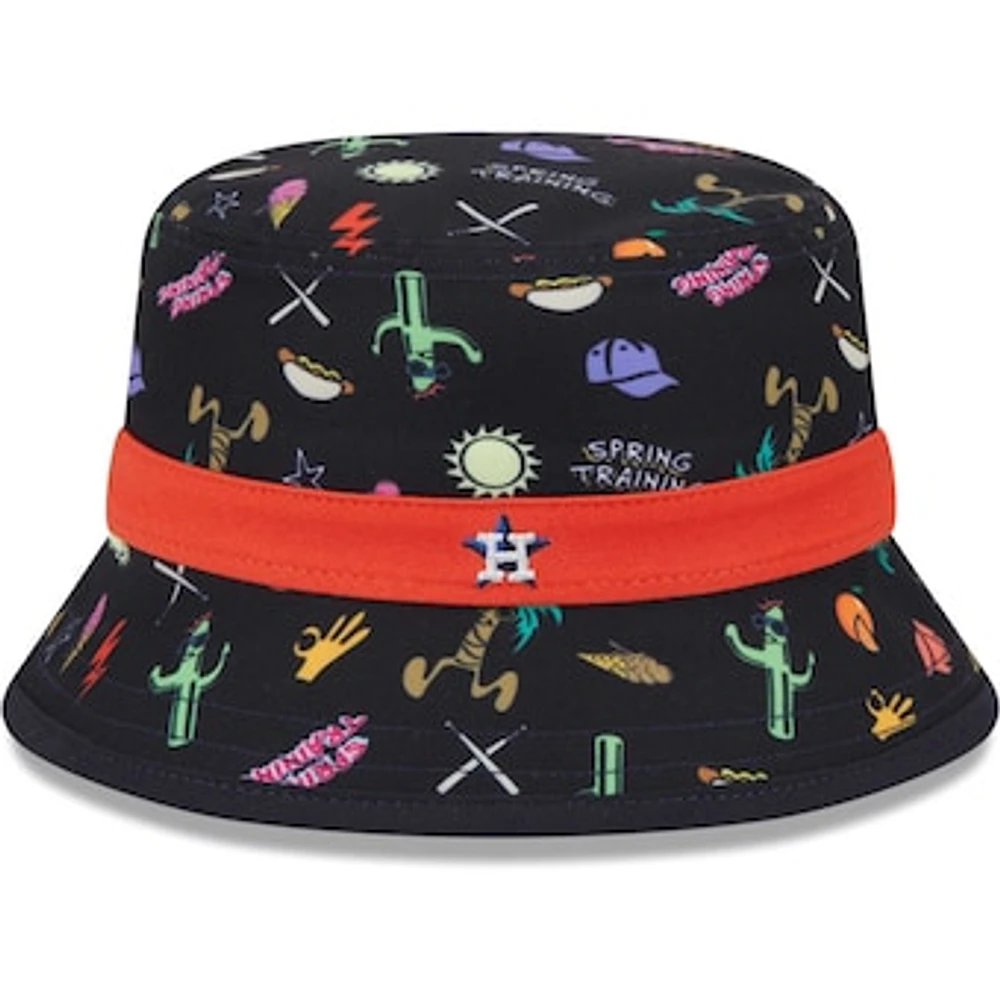 Toddler New Era Navy Houston Astros Spring Training Icon Bucket Hat