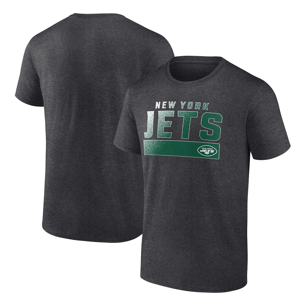 Men's Fanatics  Charcoal New York Jets T-Shirt