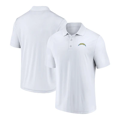 Men's Fanatics White Los Angeles Chargers Component Polo