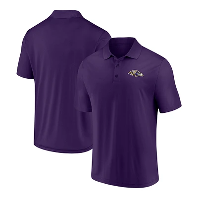 Men's Fanatics Purple Baltimore Ravens Component Polo