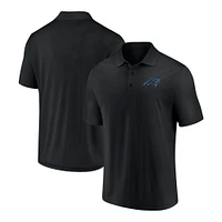 Men's Fanatics Black Carolina Panthers Component Polo