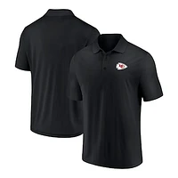 Men's Black Kansas City Chiefs Component Polo