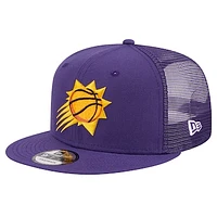 Men's New Era Purple Phoenix Suns Evergreen Meshback 9FIFTY Snapback Hat