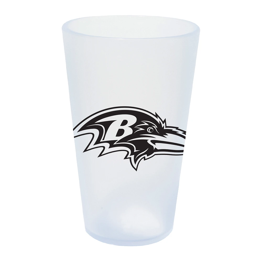 WinCraft Baltimore Ravens 16oz. Icicle Silicone Pint Glass