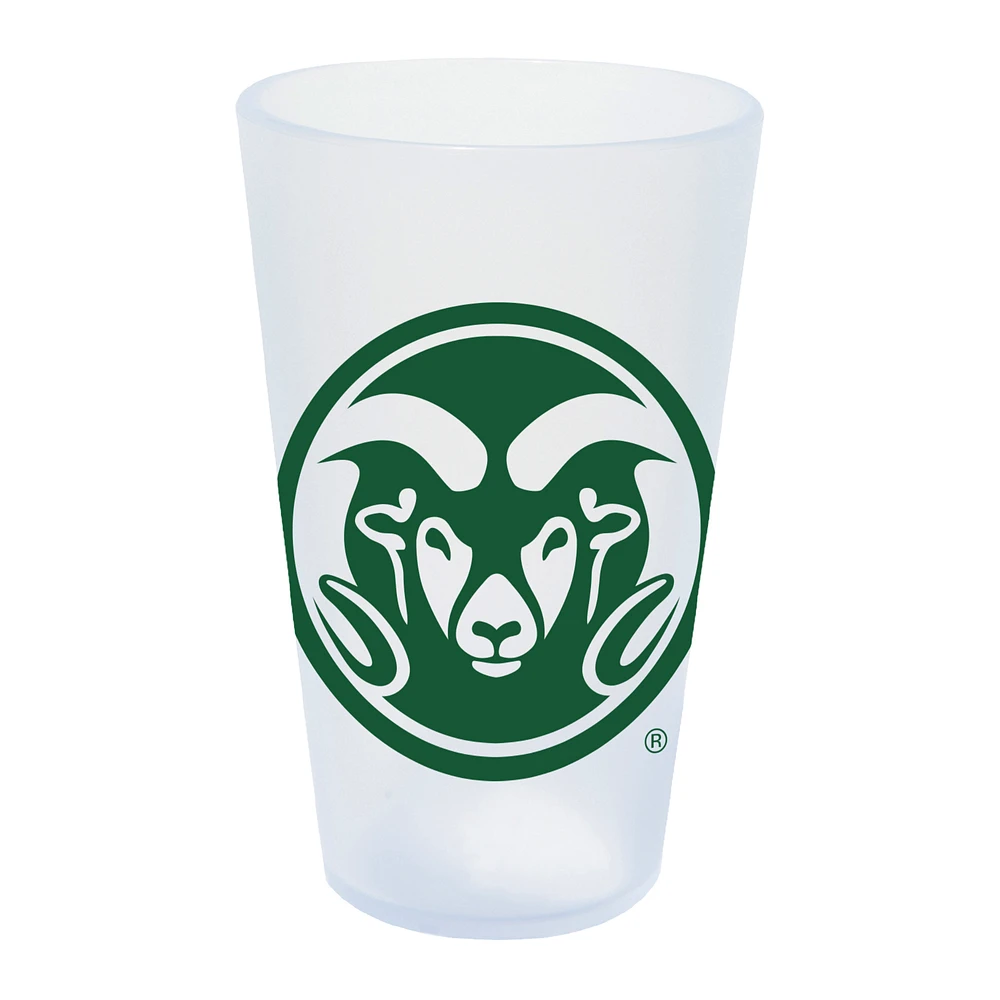 WinCraft Colorado State Rams 16oz. Icicle Silicone Pint Glass