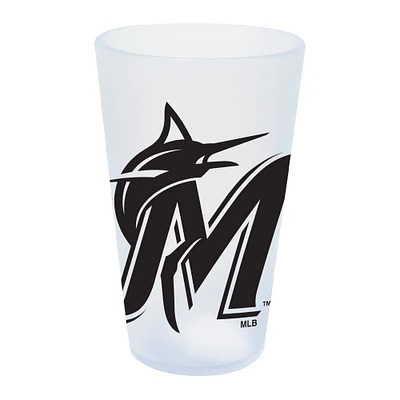 WinCraft Miami Marlins 16oz. Icicle Silicone Pint Glass