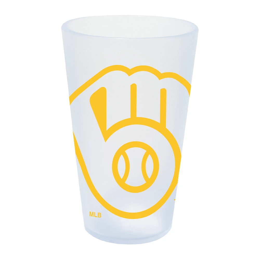 WinCraft Milwaukee Brewers 16oz. Icicle Silicone Pint Glass