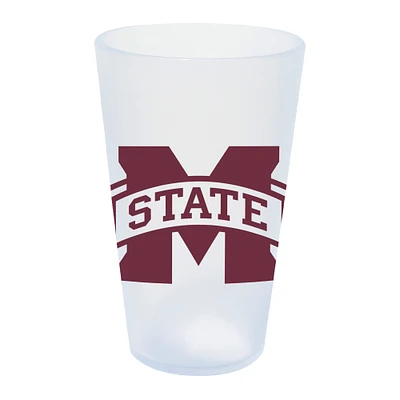 WinCraft Mississippi State Bulldogs 16oz. Icicle Silicone Pint Glass