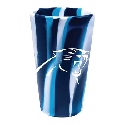 WinCraft Carolina Panthers 16oz. Fashion Silicone Pint Glass