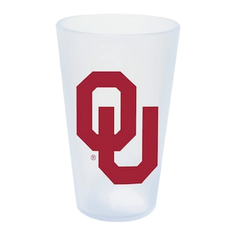 WinCraft Oklahoma Sooners 16oz. Icicle Silicone Pint Glass