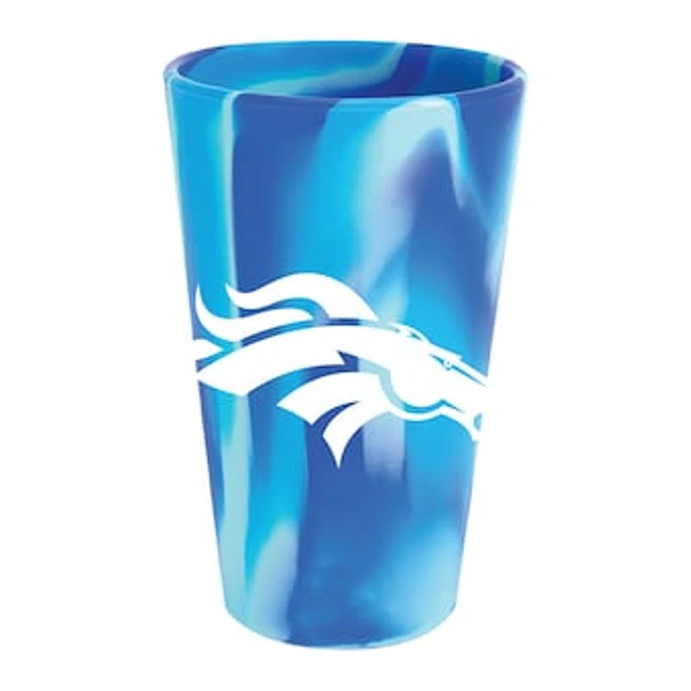 WinCraft Denver Broncos 16oz. Fashion Silicone Pint Glass